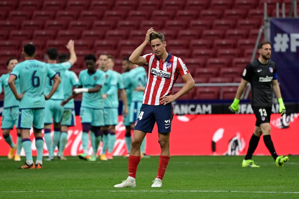 El líder Atlético de Madrid perdió por segunda vez en LaLiga