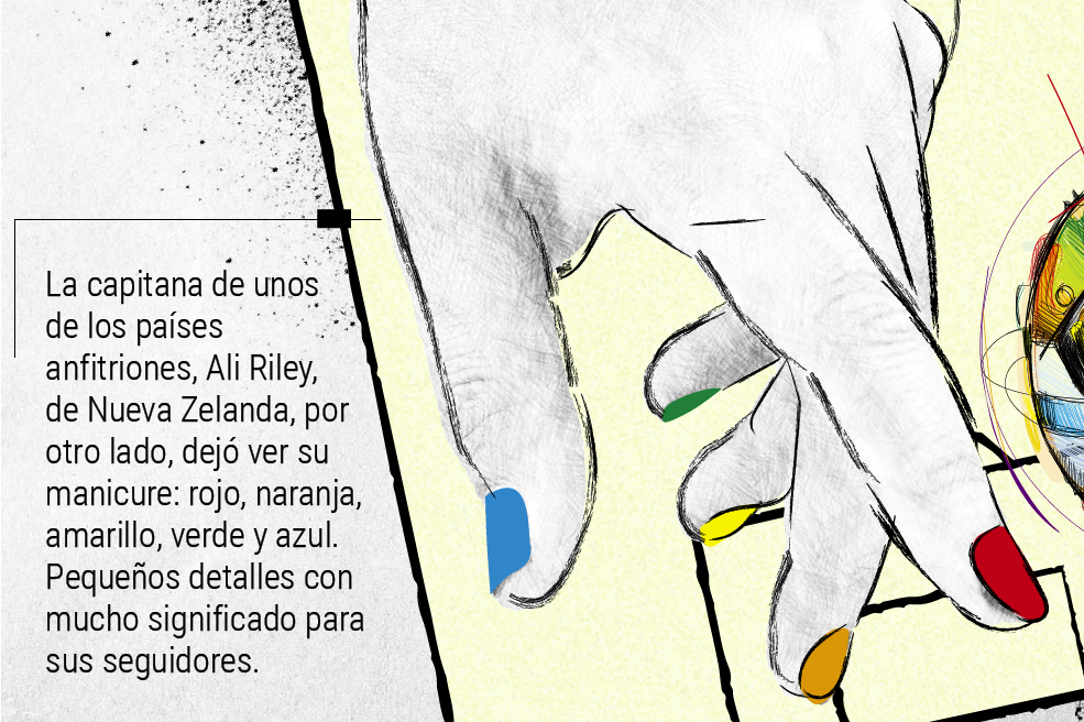 Manicures y cortes de pelo: el orgullo LGBT en el Mundial Femenino.