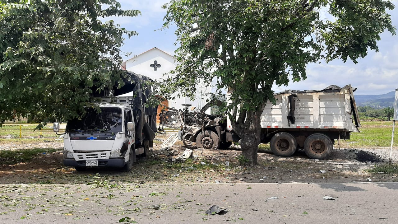 Atentado en Norte de Santander dejó dos policías heridos