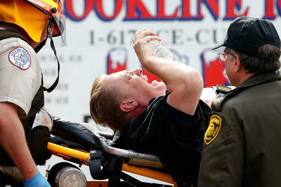 Boston: explosión en la recta final