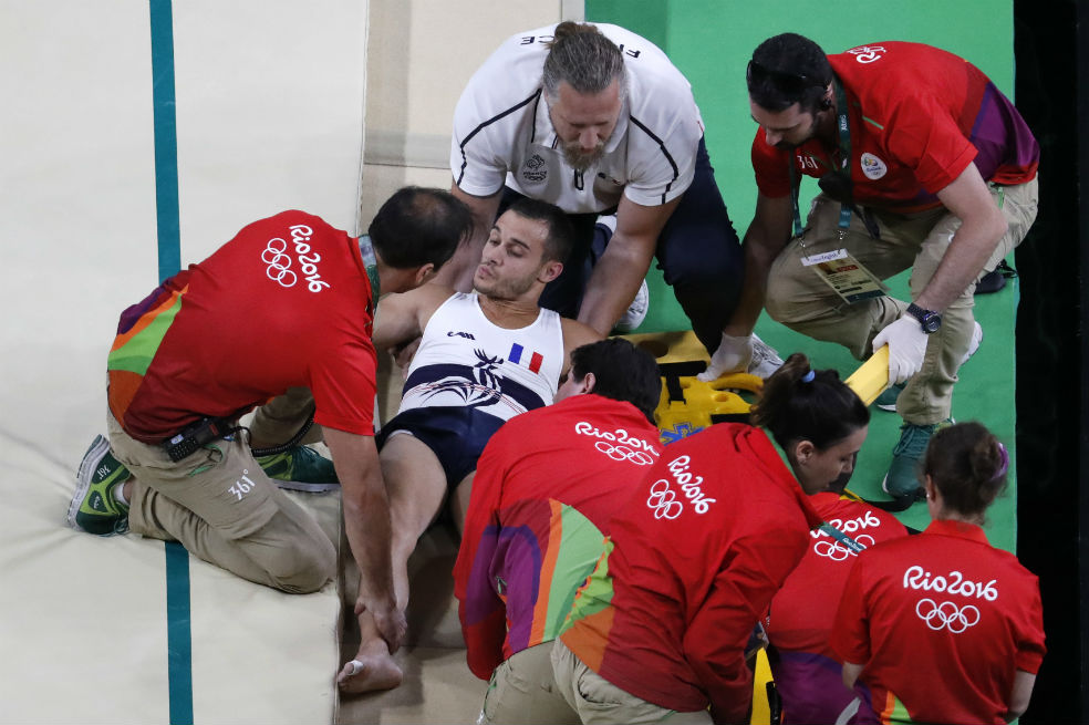 La recuperación del gimnasta que sufrió impresionante fractura en los Olímpicos