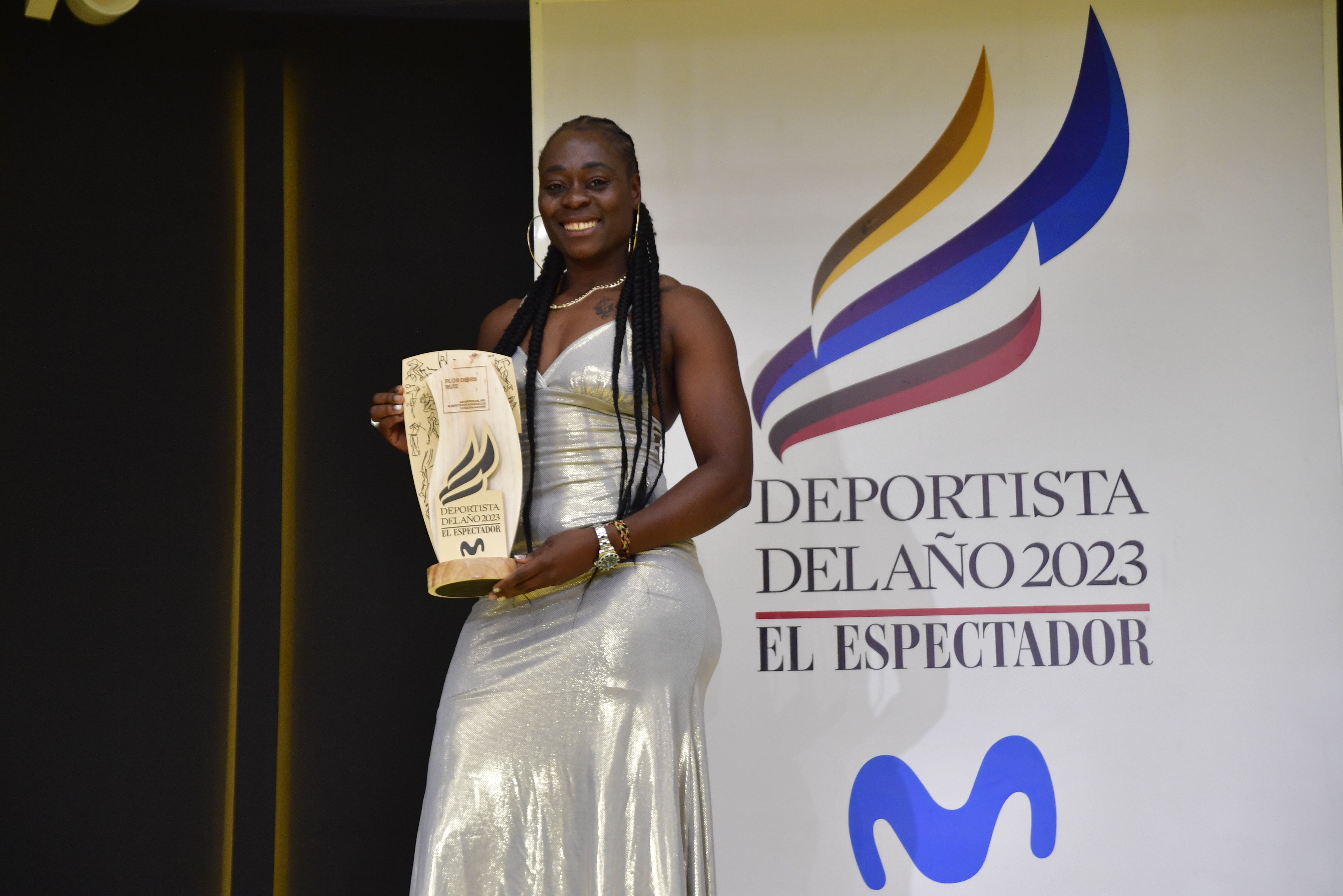 Deportista del año por El Espectador categoría mayores en la ceremonia del deportista del año 2023