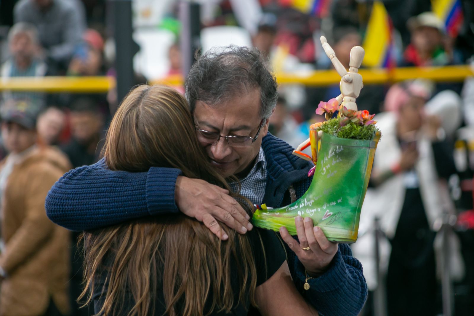 Presidente Petro se reunió con la comunidad de Soacha.