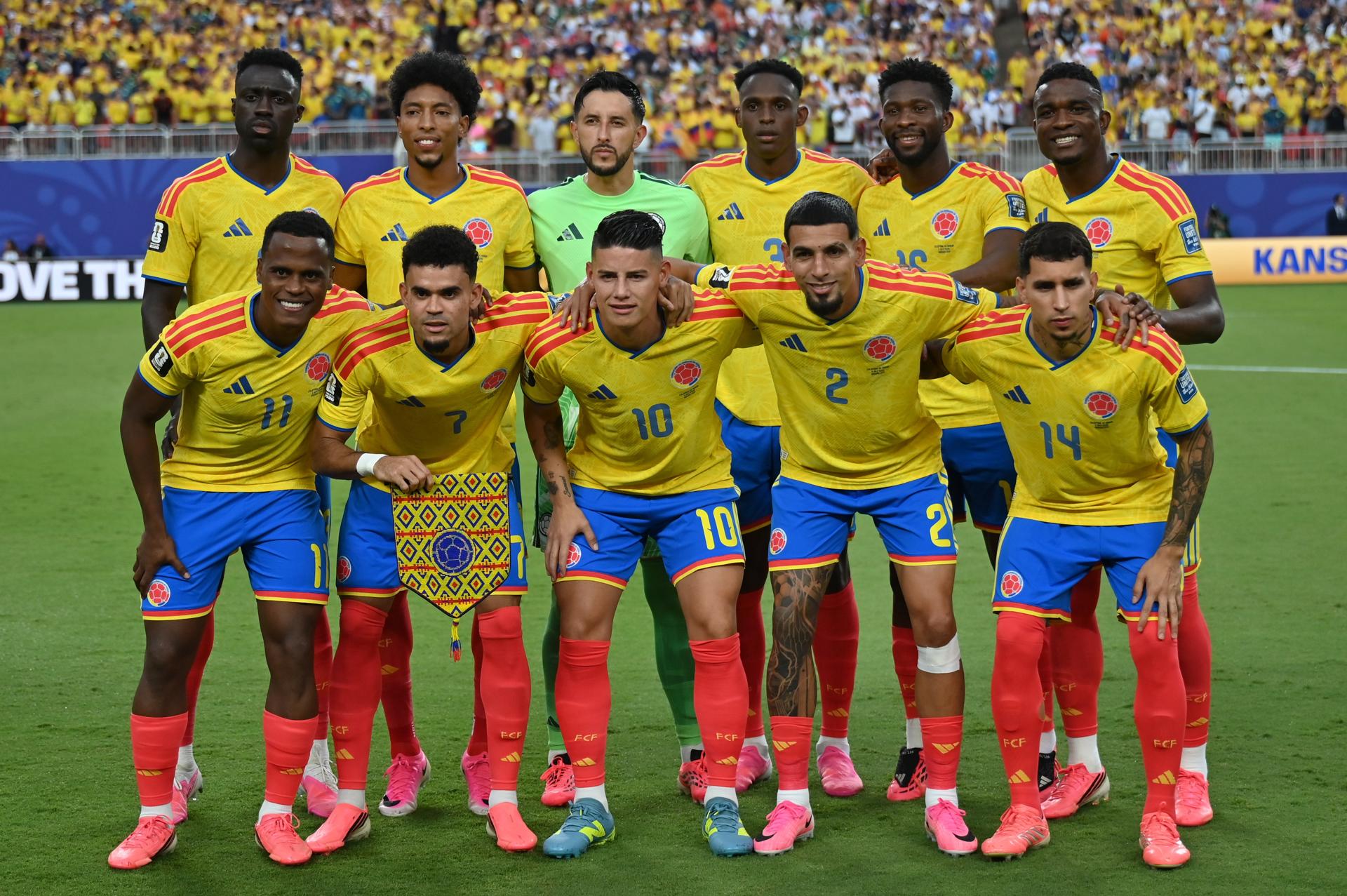 ¡Emocionante! Así se vivió el himno de Colombia en Kansas City previo al partido con Ghana