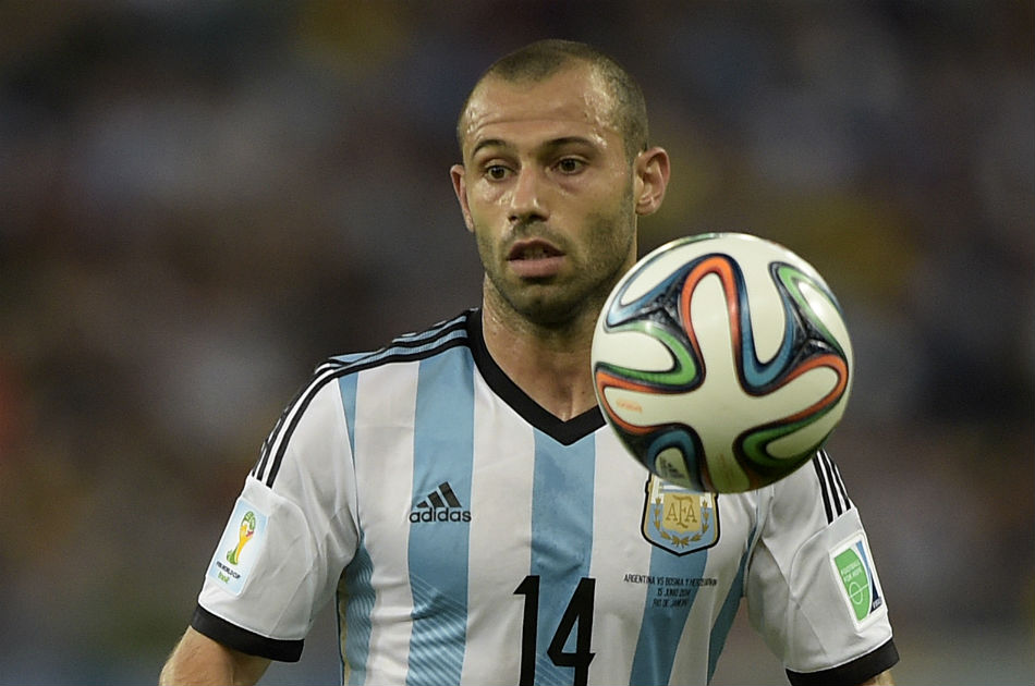 Javier Mascherano llega al centenar de partidos con la Selección Argentina