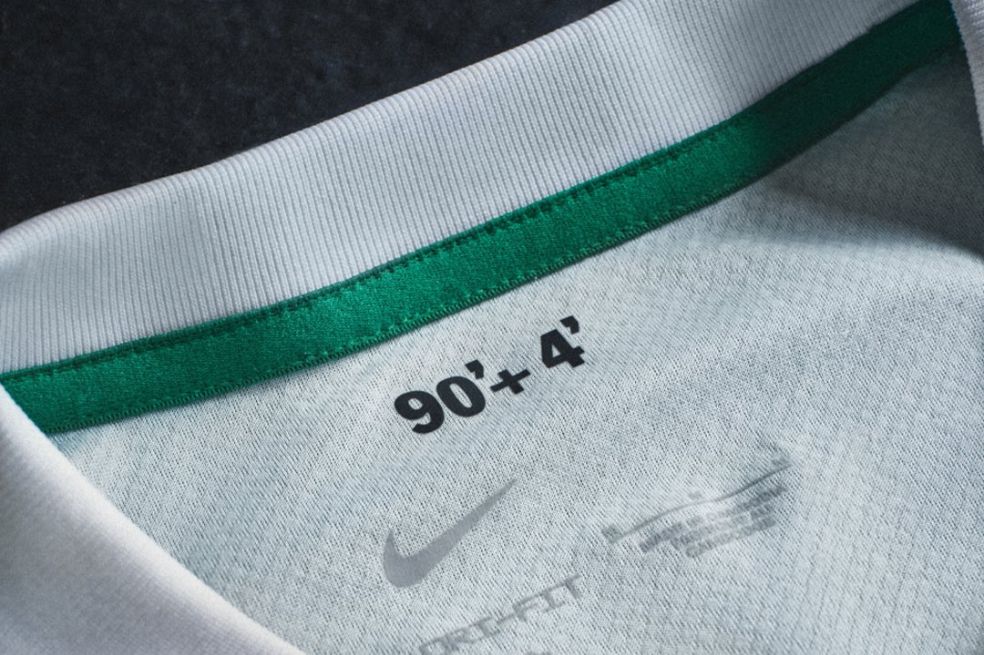 La referencia al gol de Orlando Berrío en la nueva camiseta de Atlético Nacional.