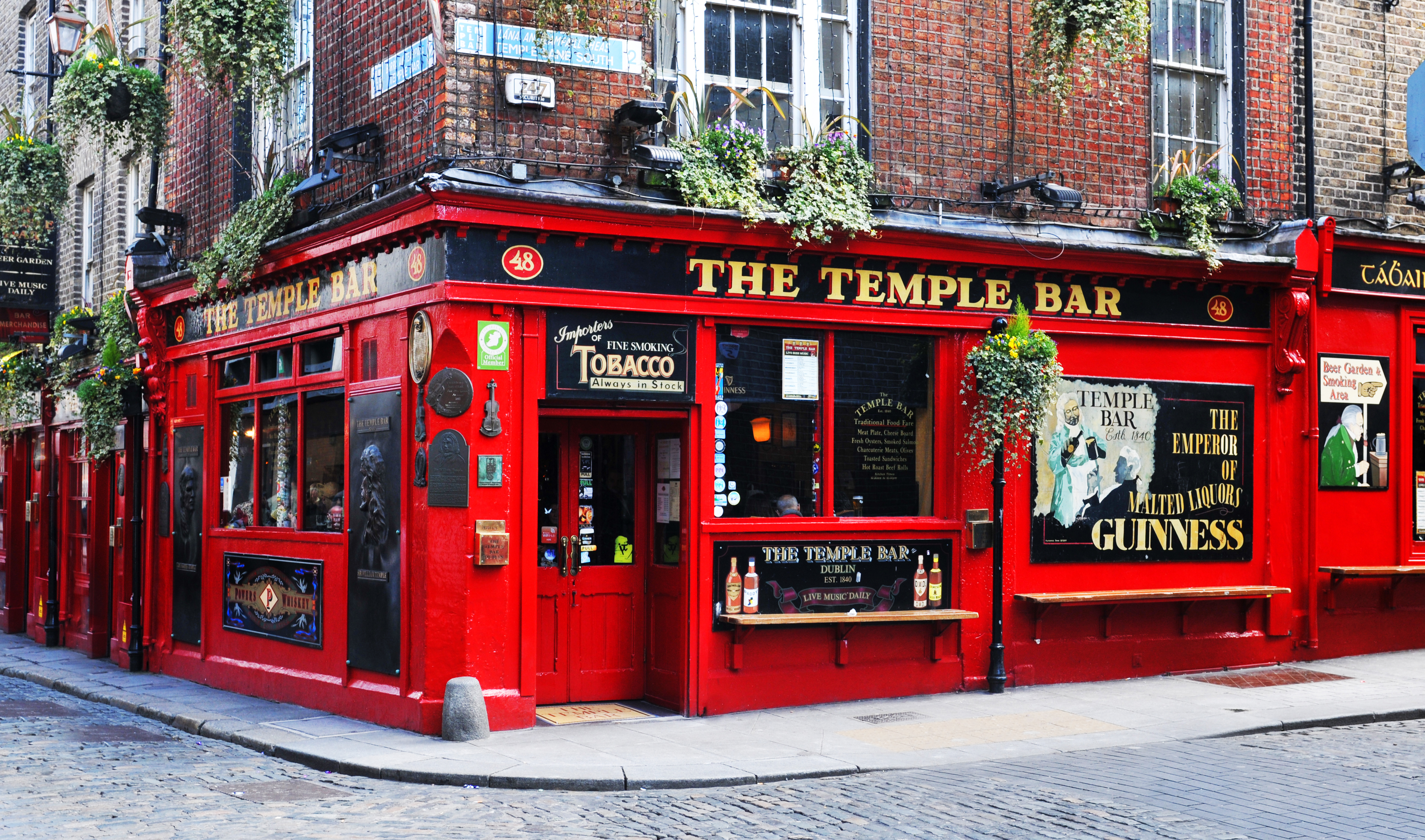 Temple Bar, en Dublín.