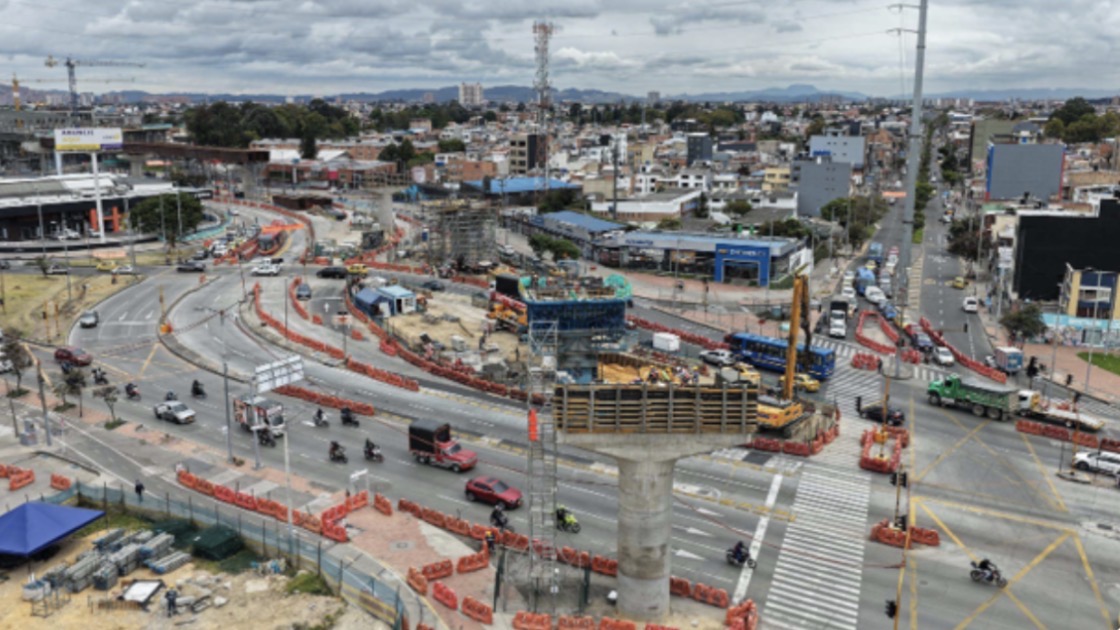 Por obras del Metro habrá cierres nocturnos en la av. NQS y cambios en rutas del SITP