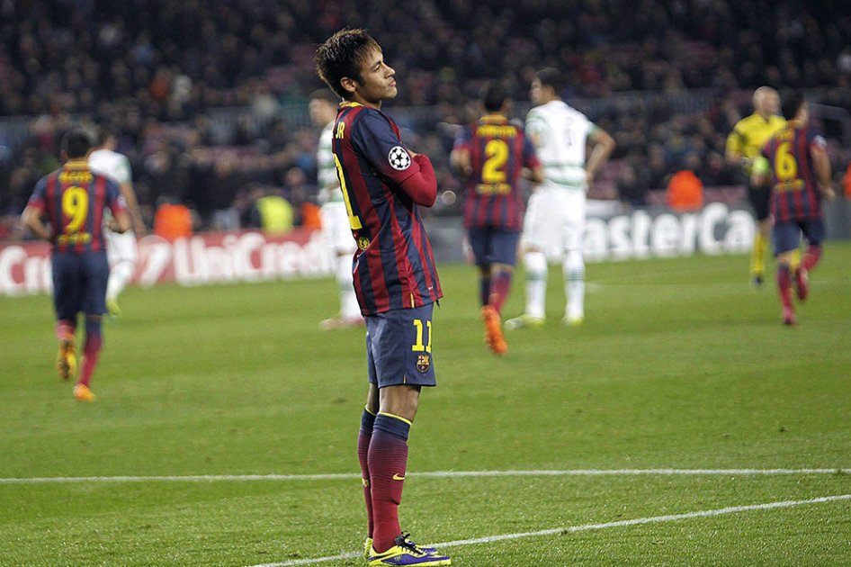 Neymar está acostumbrado a jugar con presión