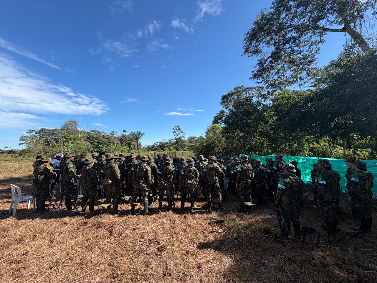 Con ingreso de 99 guerrilleros, empezó la primera Zona de Ubicación de la paz total de Petro