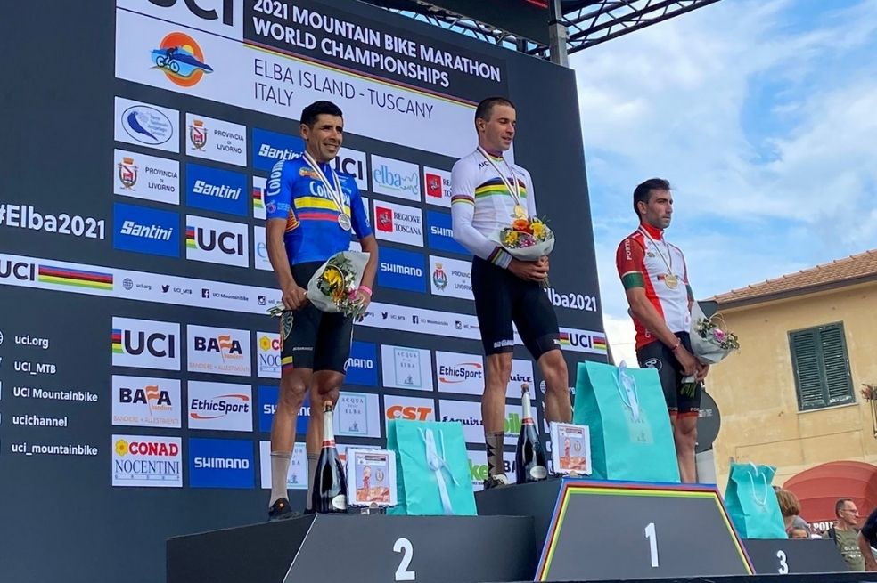 Diego Arias, subcampeón en el Mundial MTB Maratón