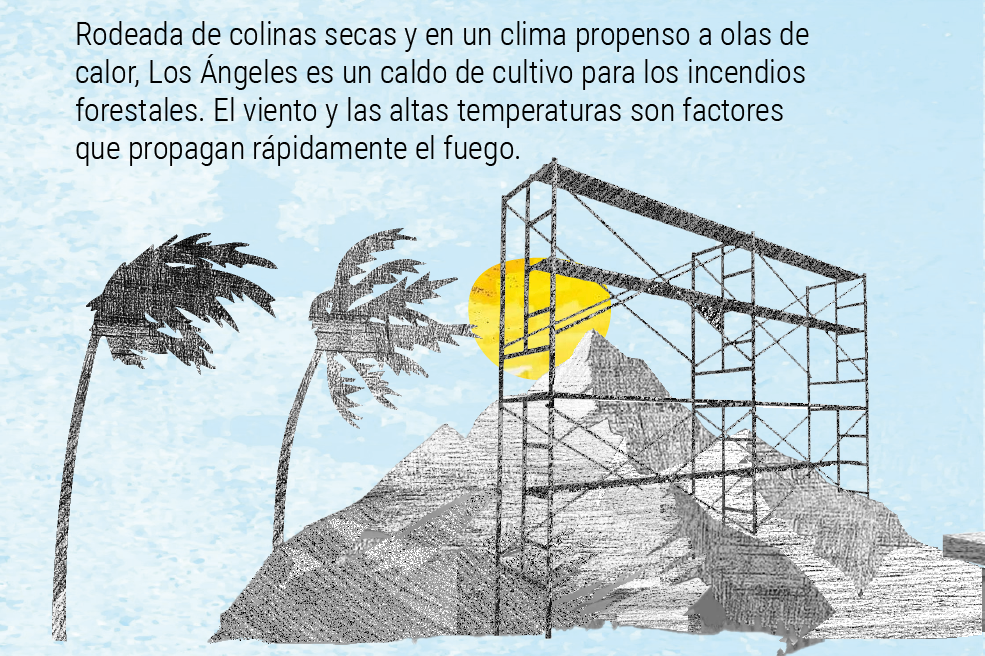 Con más de 12.000 viviendas destruidas por las llamas en Los Ángeles, la pregunta de muchas personas es la misma: ¿por qué siguen construyendo con madera? ¿Que no aprendieron nada de los tres cerditos?