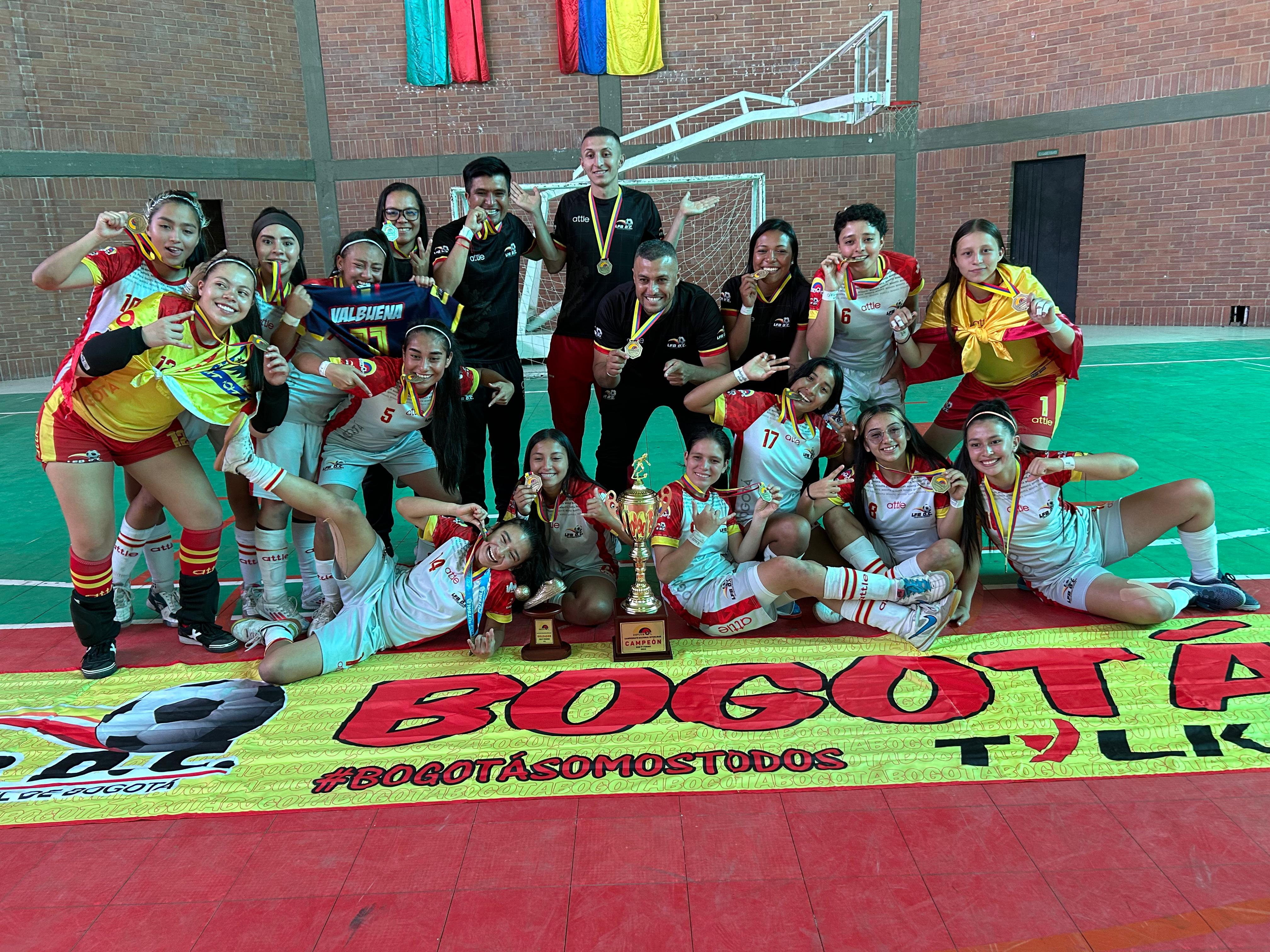Bogotá, campeón nacional sub 17 de futsal femenino