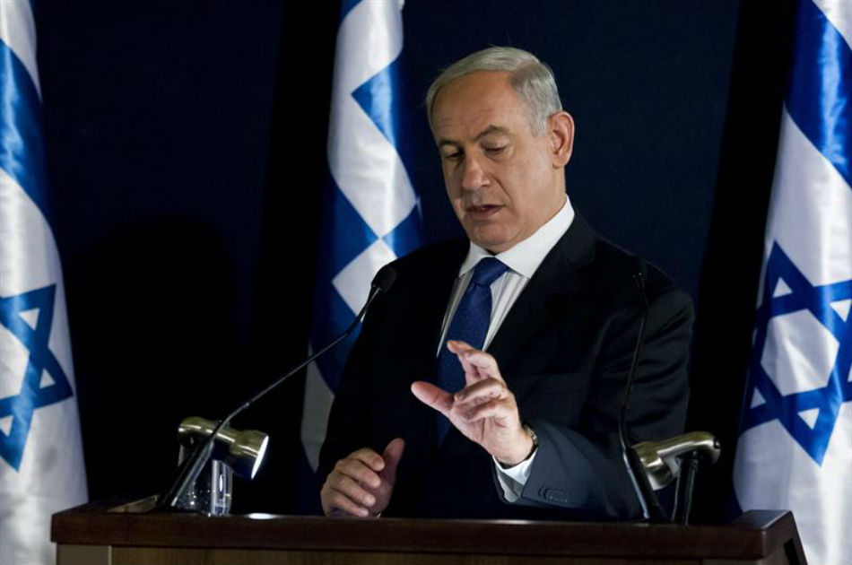 El primer ministro israelí, Benjamín Netanyahu