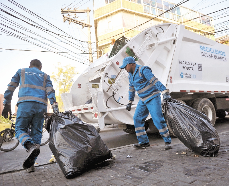 Yo estuve en el cambio del esquema  de aseo en Bogotá