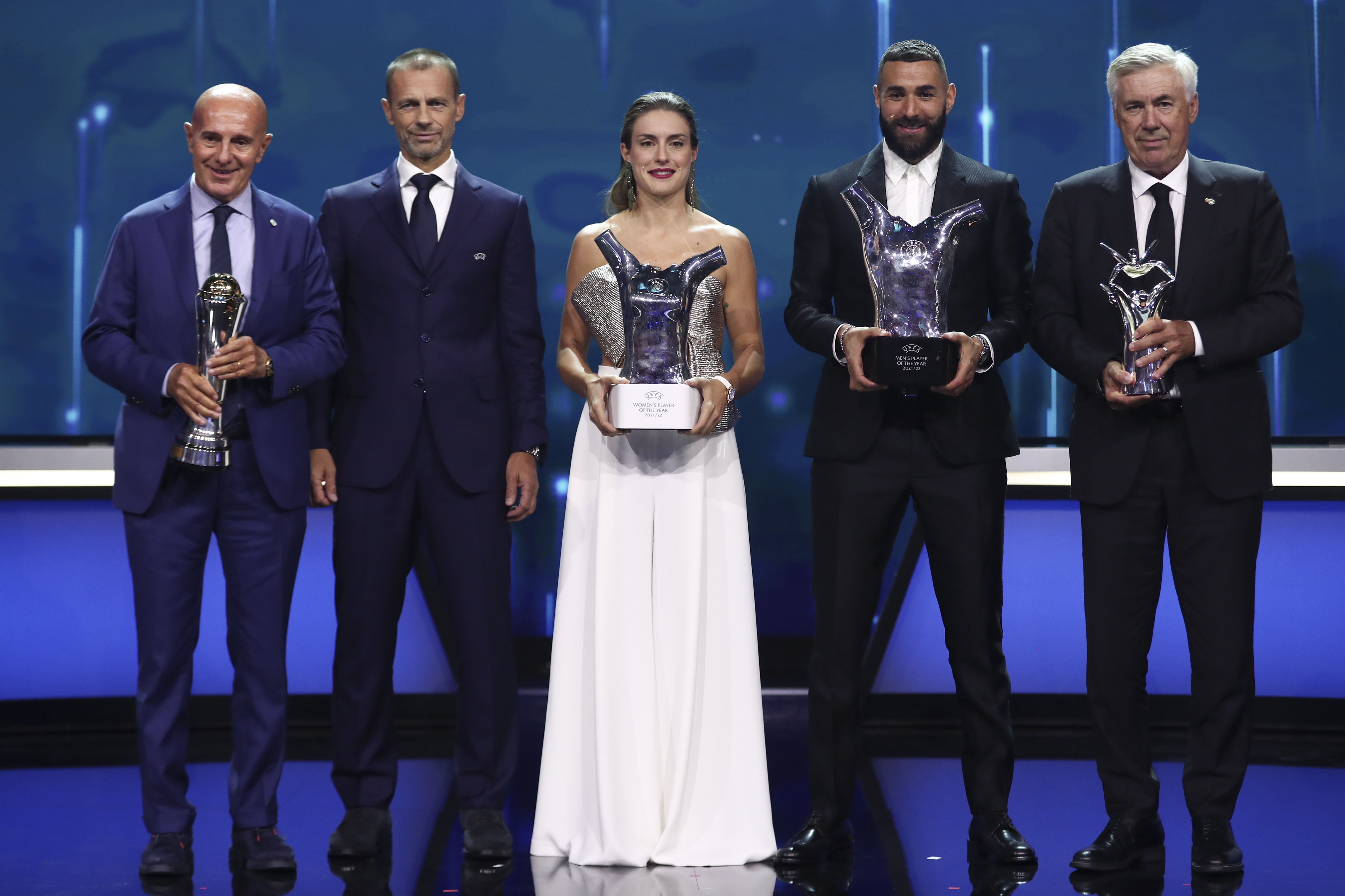 Alexia Putellas, Ancelotti y Benzema, los mejores de toda Europa