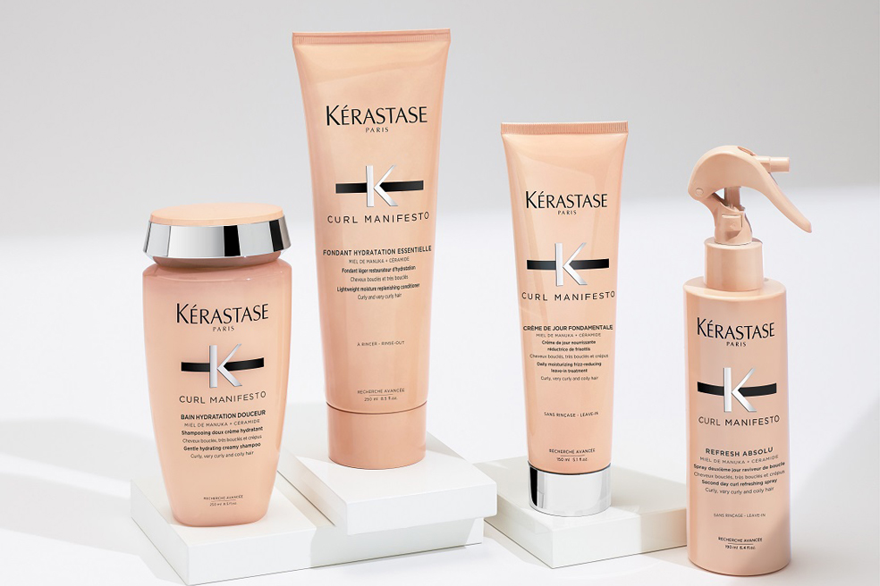 Cabello rizado, productos. CURL MANIFESTO de Kerastase