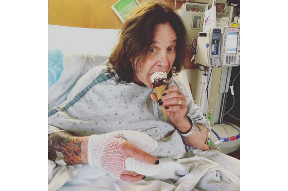 Ozzy Osbourne, en franca recuperación