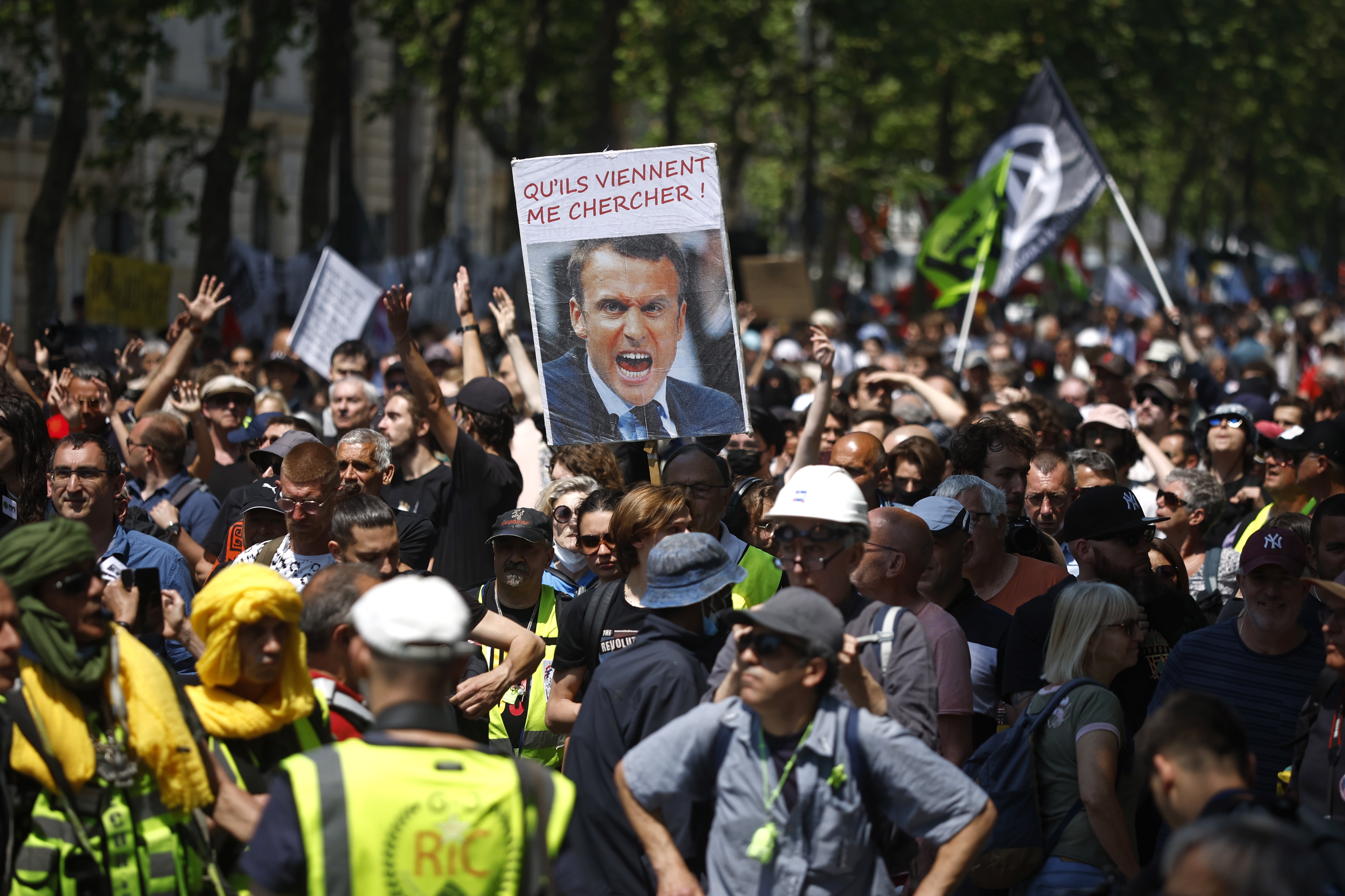 Francia: capturadas 33 personas en nueva jornada en contra de reforma pensional