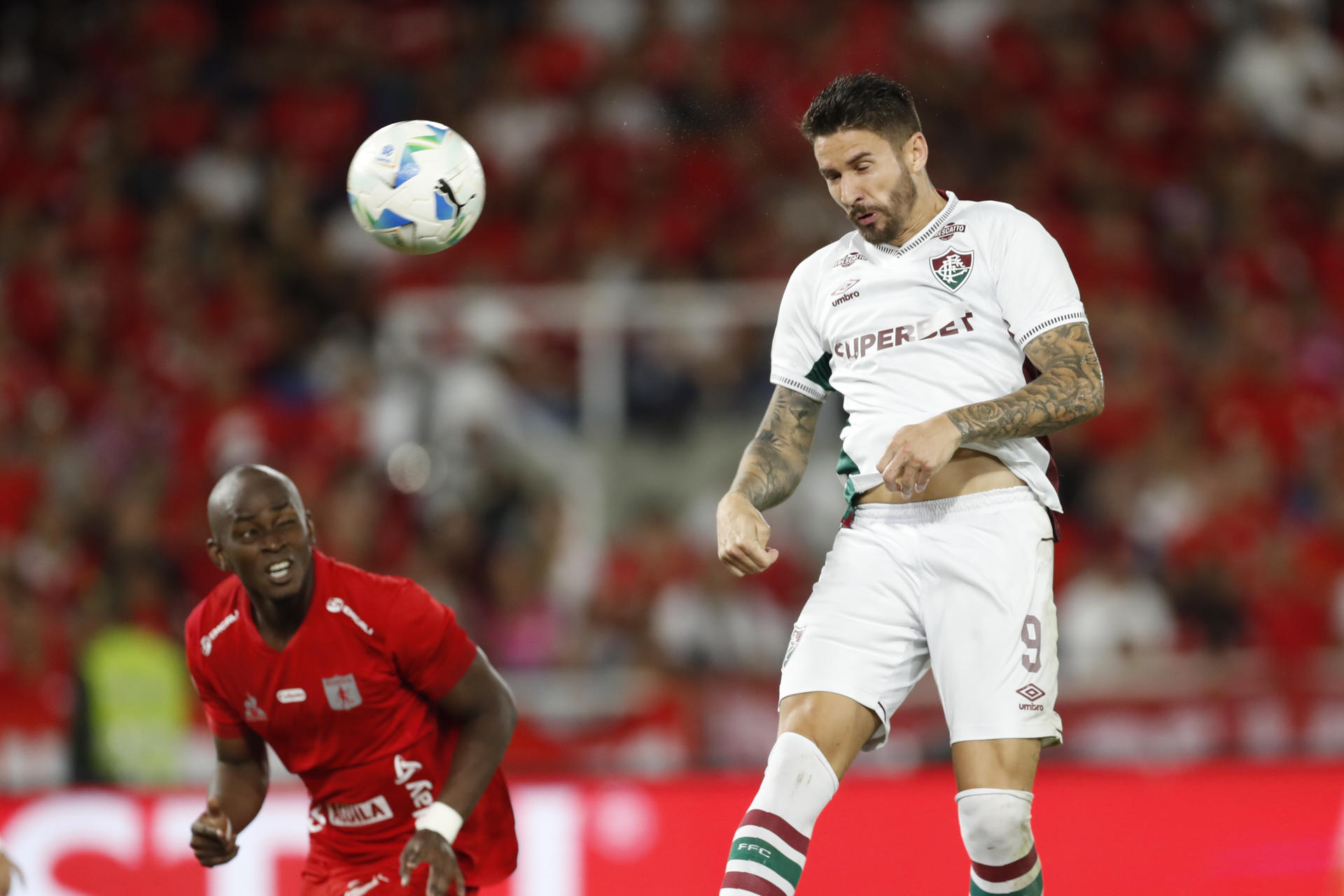 Copa Sudamericana: América sufrió por los errores en defensa y cayó con Fluminense