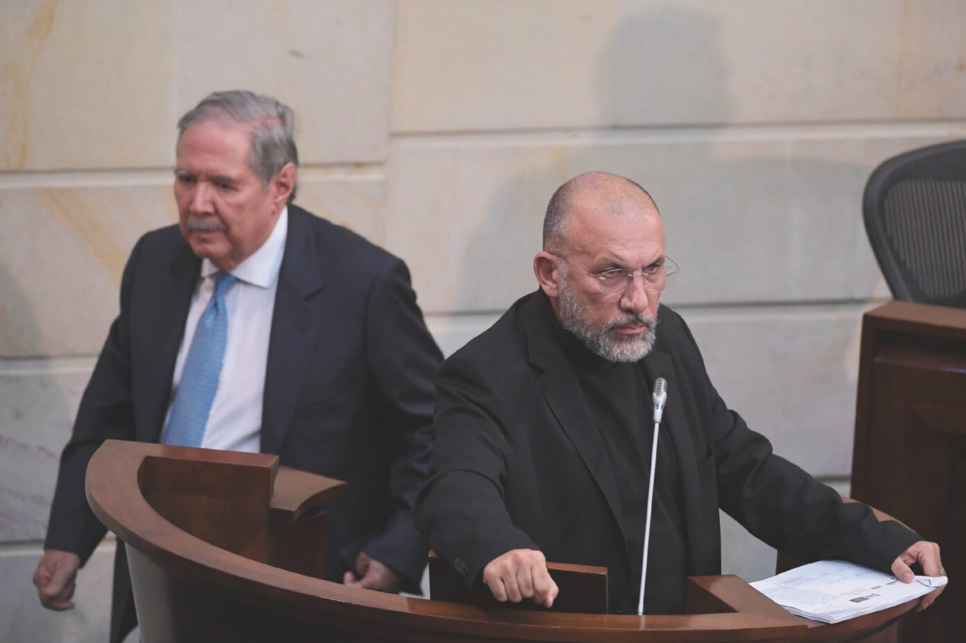 El senador Roy Barreras fue el citante de la moción de censura que obligó a Guillermo Botero a renunciar al cargo de ministro de Defensa.  / Mauricio Alvarado - El Espectador 