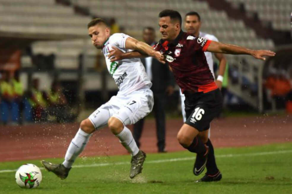 Once Caldas y Santa Fe empataron en su estreno en la Liga BetPlay