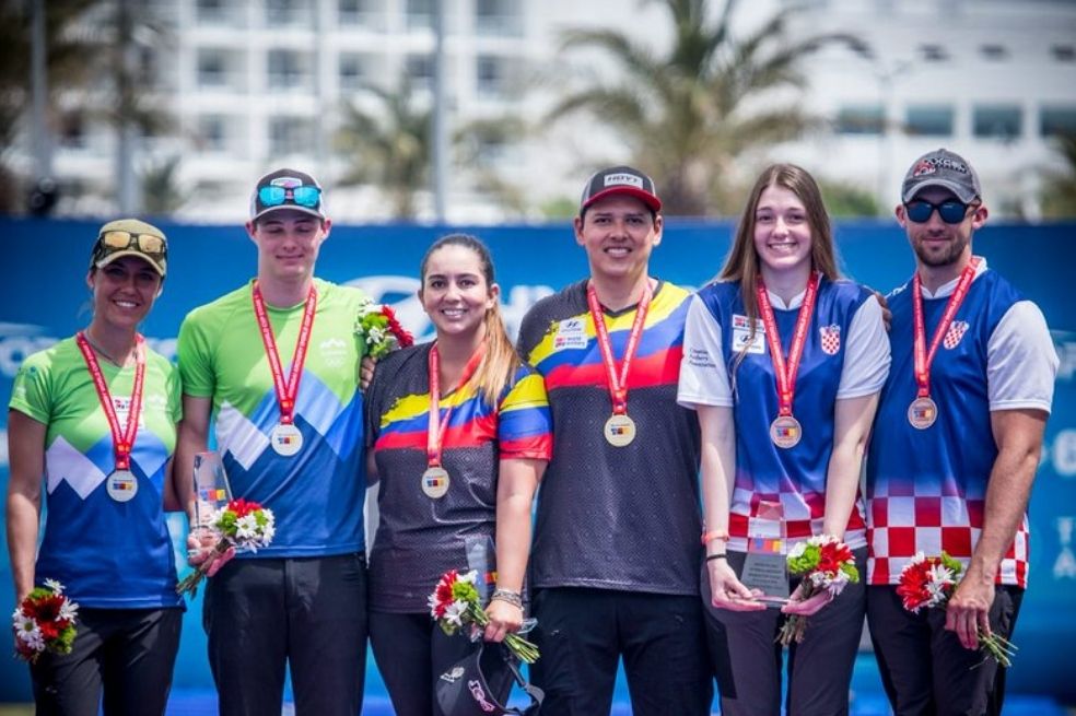Oro para Colombia en la Copa Mundo de tiro con arco