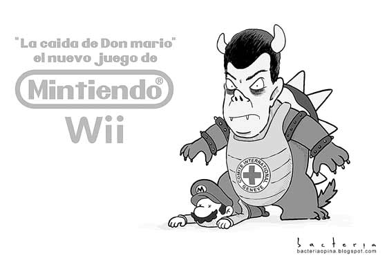 Mintiendo