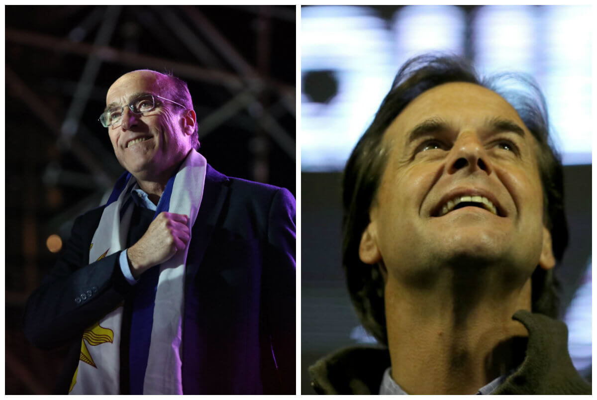 Uruguay tendrá segunda vuelta presidencial entre Martínez y Lacalle Pou