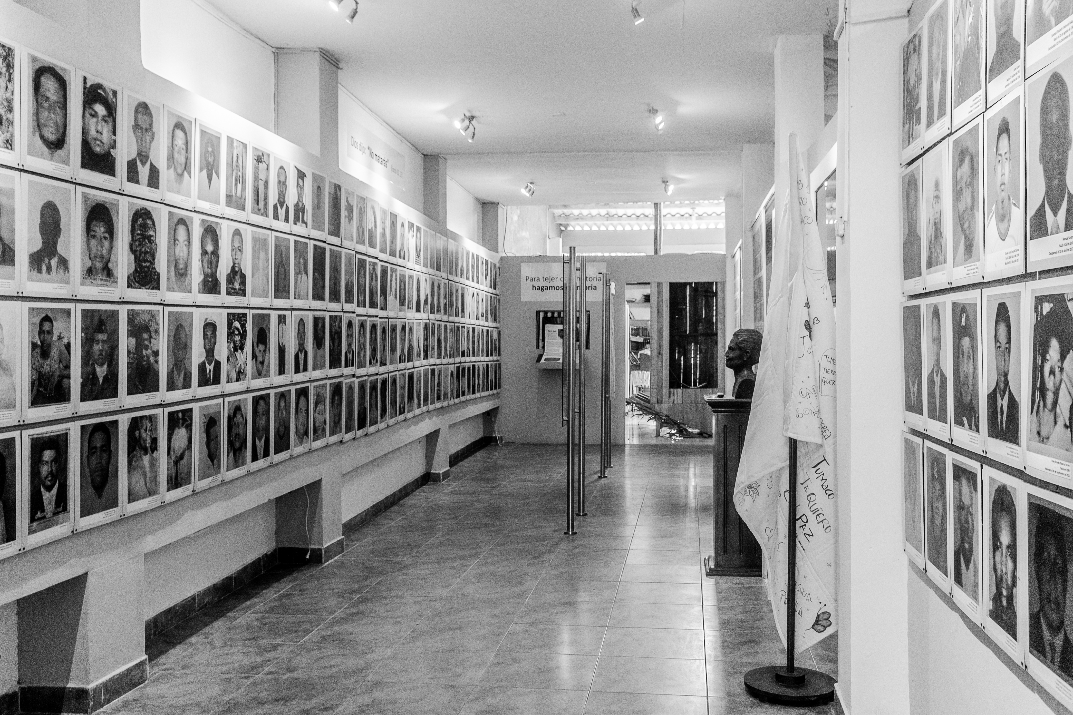 Santuario de las Víctimas de la Casa de la Memoria en Tumaco.