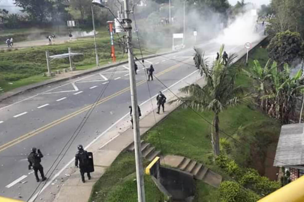 Autoridades territoriales del Cauca alertan sobre agresiones por parte del Esmad