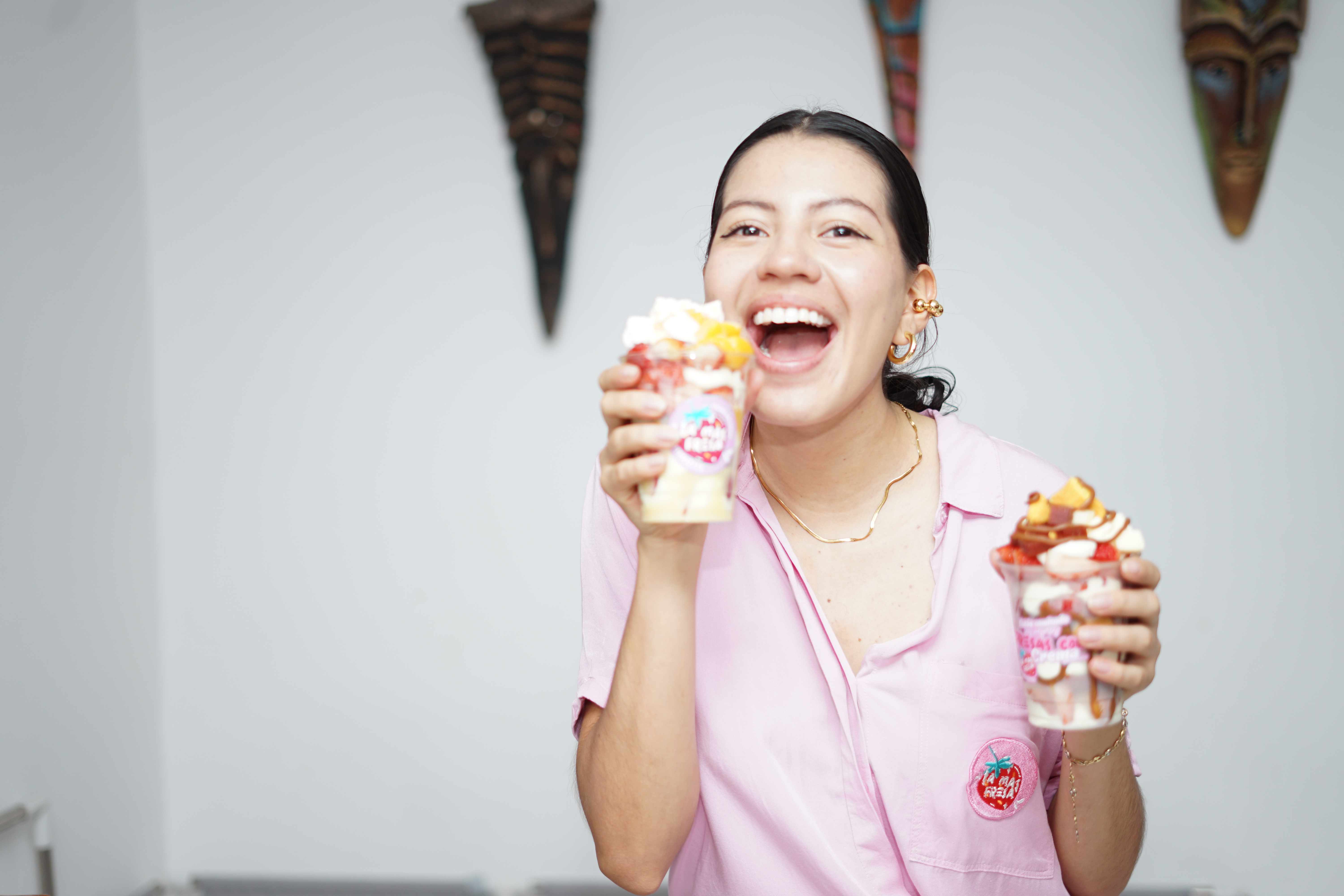 La matemática que creó un negocio gastronómico inspirado en fresas con crema