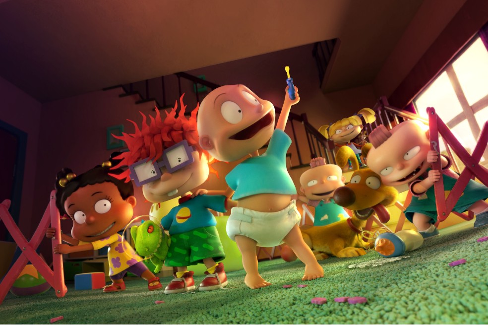 La nueva serie RUGRATS es una reinvención del clásico éxito de los 90’s que cuenta con animaciones generadas por computador.