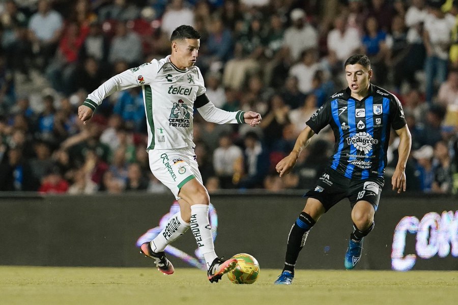 Espectacular asistencia de James Rodríguez con León en México: así fue, en video