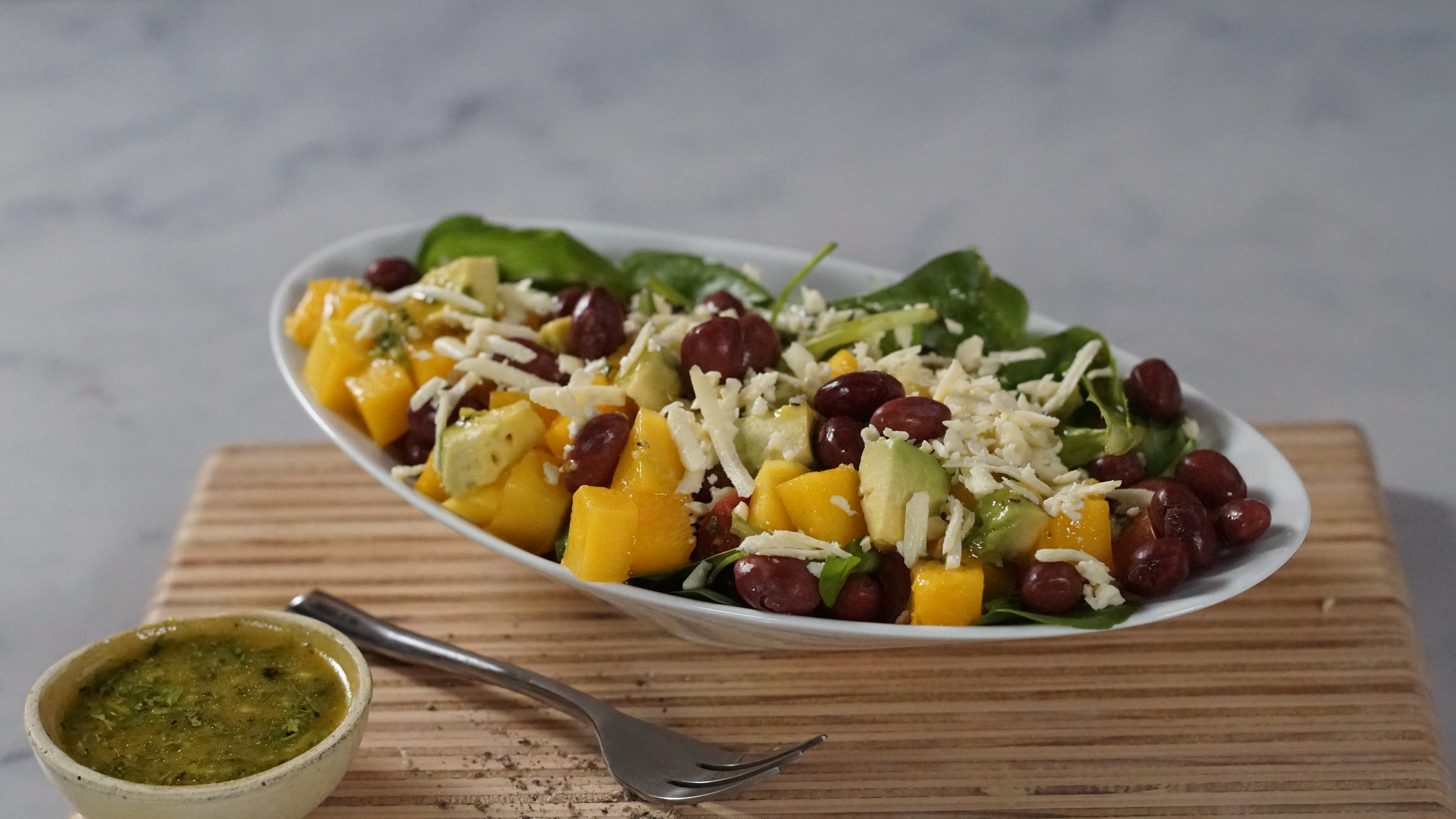 Ensalada fría de fríjol, la receta ideal para un buen almuerzo