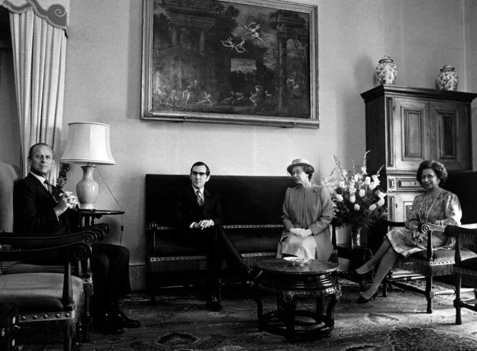 Reina Isabel II príncipe Felipe
