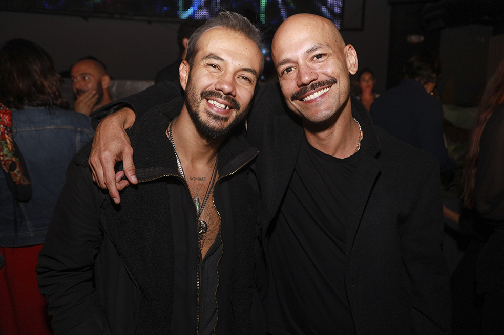 Nicolás montaña y Juan Manuel Lenis Lanzamiento Clandestino Bar