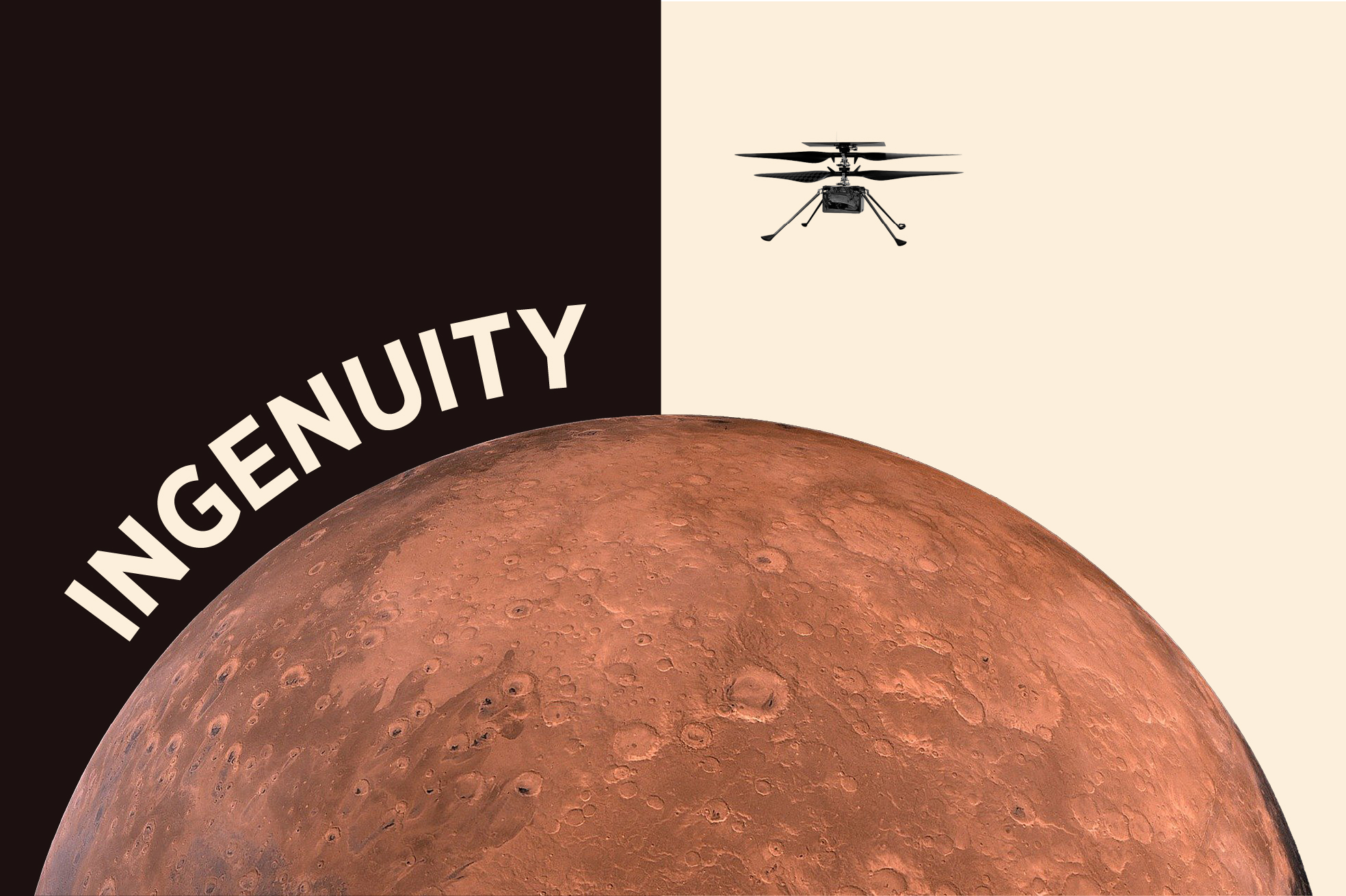 Ingenuity: el primer paso para volar cielos extraterrestres