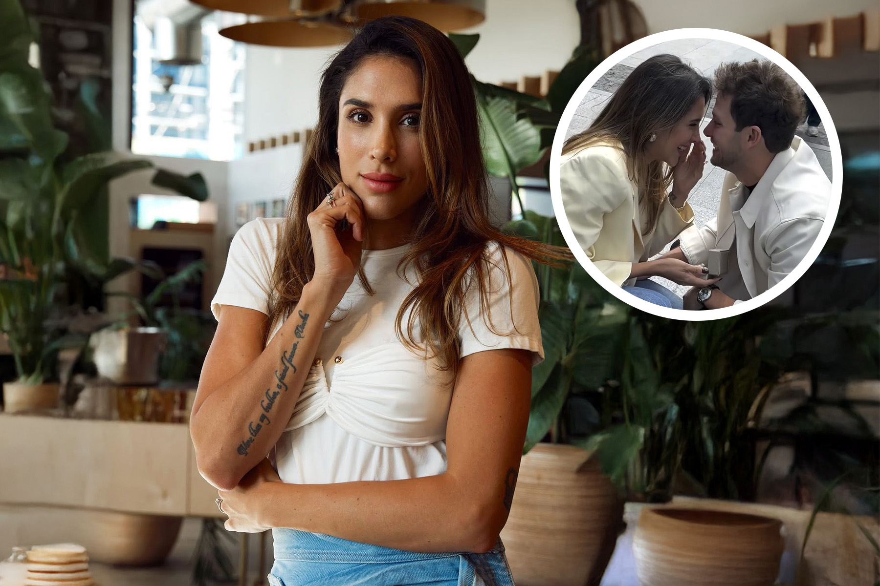 Daniela Ospina y Gabriel Coronel se casan de nuevo. La mamá de James reaccionó