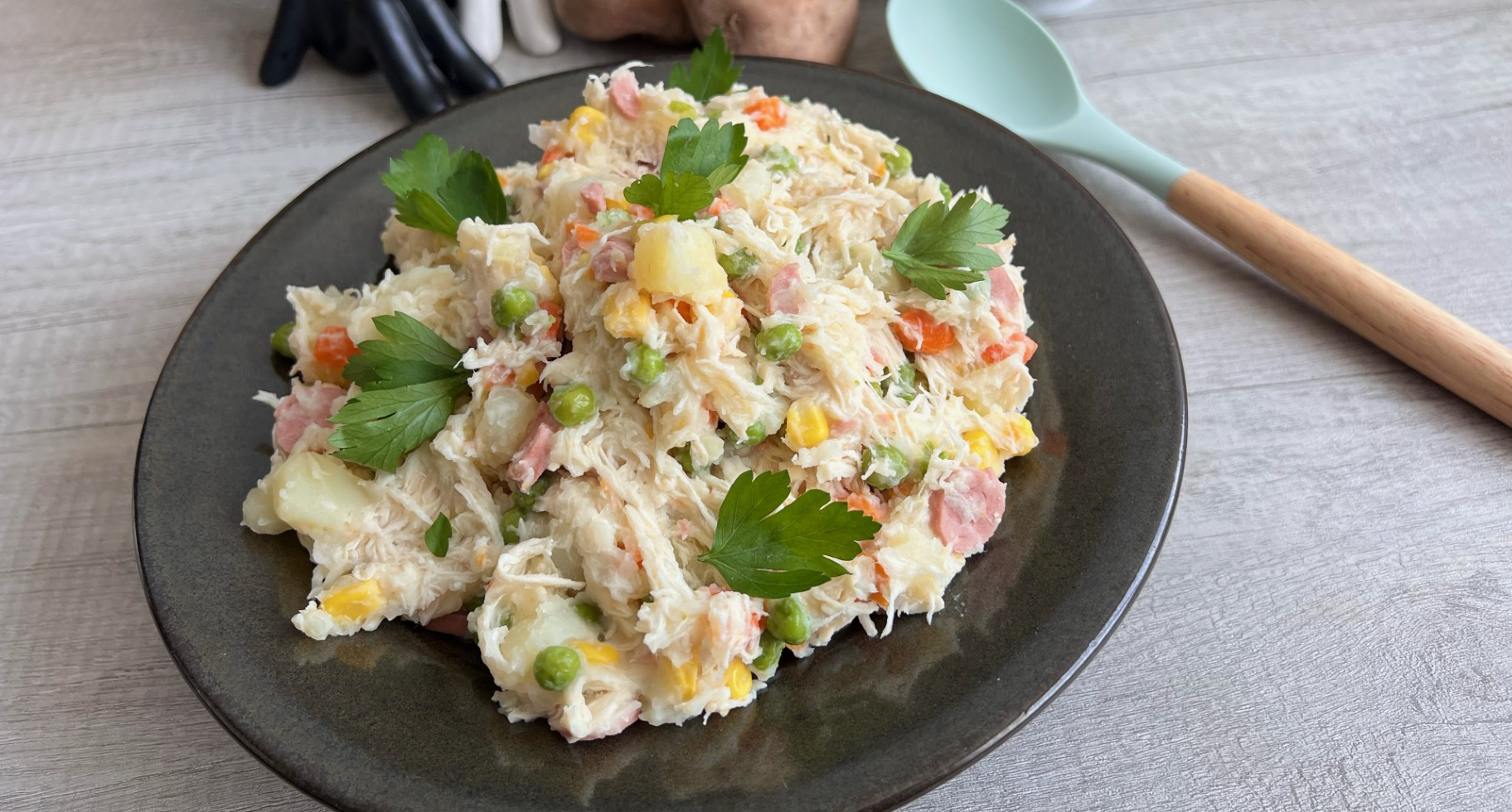 En 35 minutos lleva a la mesa esta ensalada rusa
