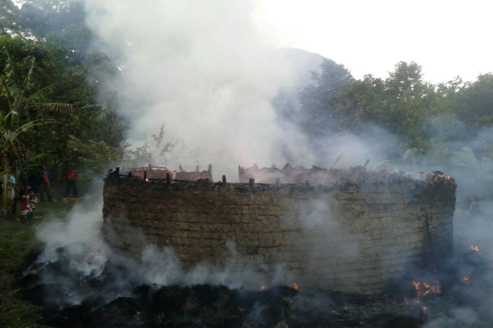 Procuraduría pide a la Fiscalía investigar incendio en centros ceremoniales de la Sierra Nevada
