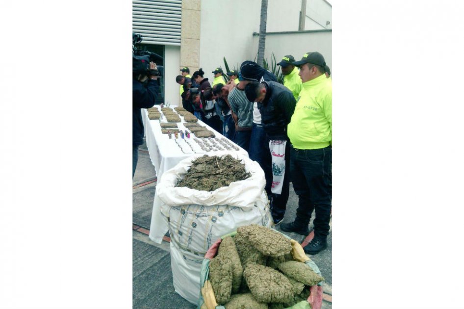 Desmantelan banda que vendía droga a menores de edad en Bogotá
