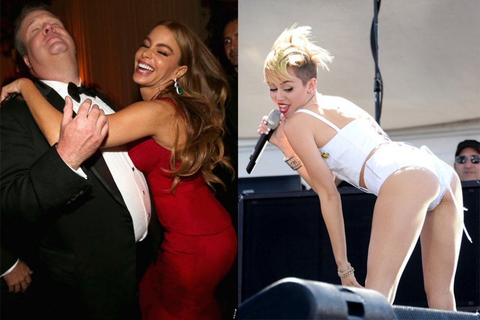 Sofía Vergara es comparada con Miley Cyrus