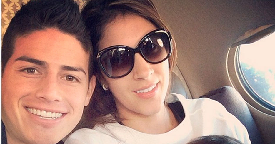 James Rodríguez le canta a Daniela en su cumpleaños