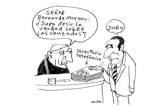 Señor Bernardo Moreno