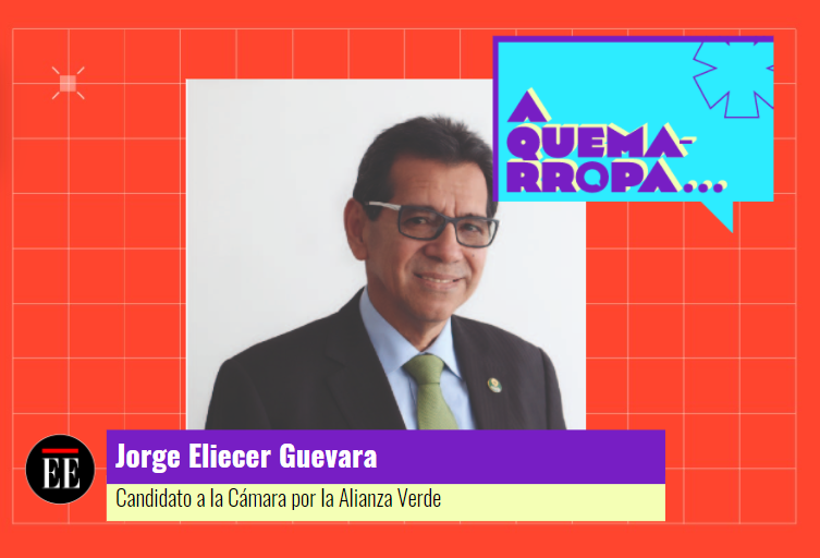 A Quemarropa con Jorge Eliécer Guevara, candidato a la Cámara en la Alianza Verde