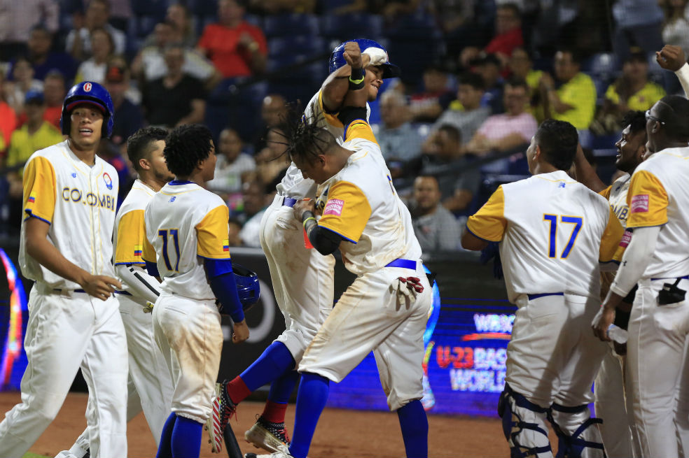 Colombia y China Taipei definen el último clasificado a la ronda final en Mundial de béisbol s-23