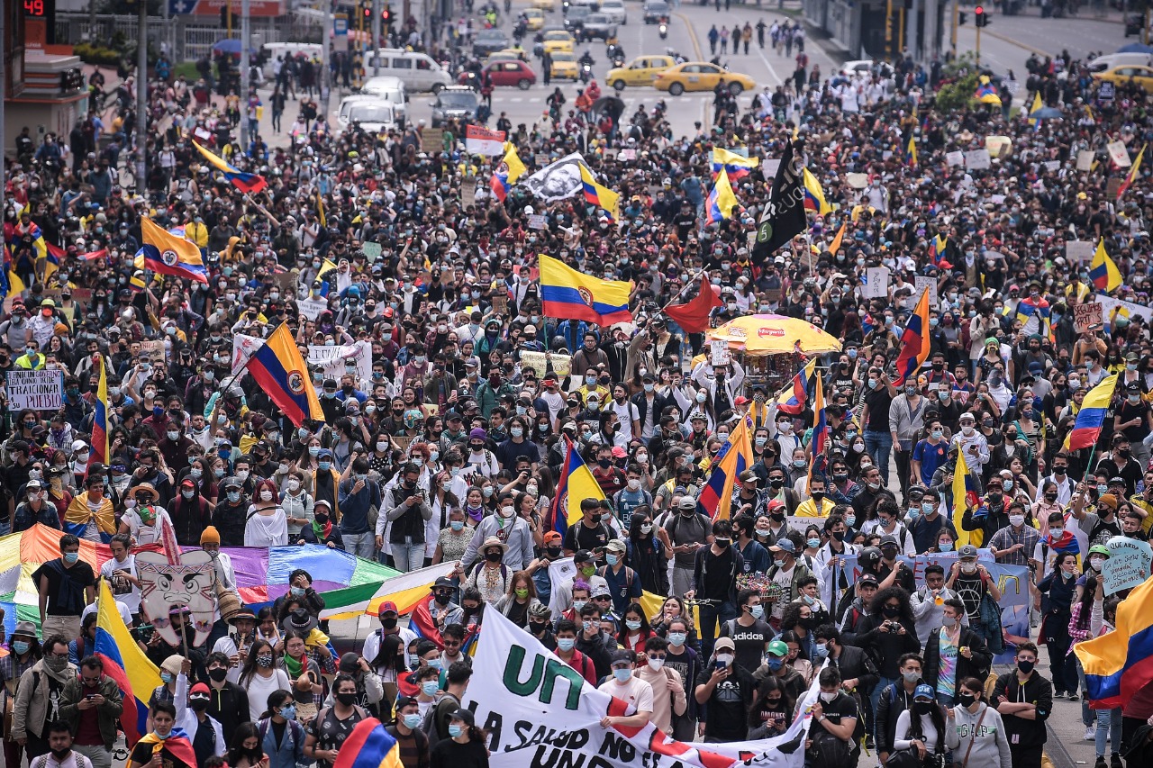 Organizaciones piden a entes internacionales y nacionales garantías para la protesta pacífica en Bogotá