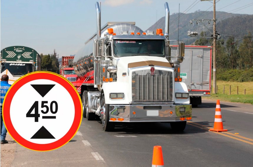 ¿Qué significa la señal de tránsito que dice “4/50” en carretera y qué pasa si no se acata?