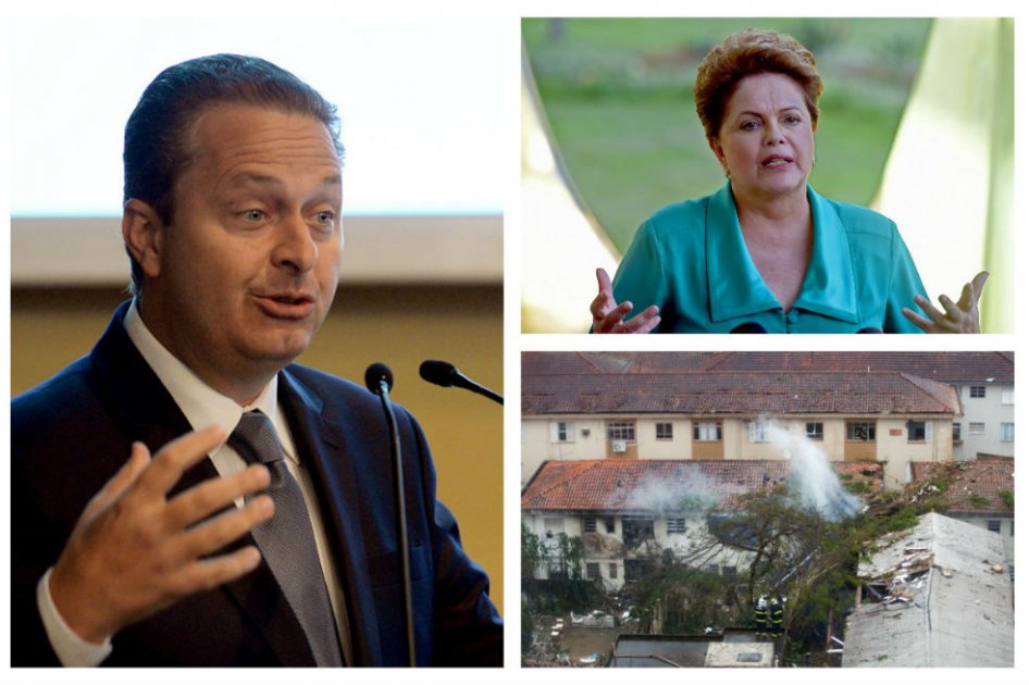 Dilma Rousseff lamenta la muerte de su contendor en las presidenciales